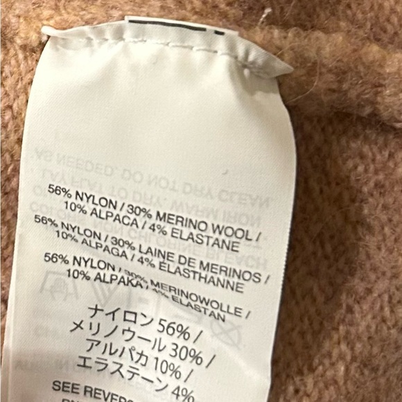 Madewell Kent Open Cardigan Heathered Carnation Pink Size XS Style G9611 MSRP 98 - Picture 8 of 9